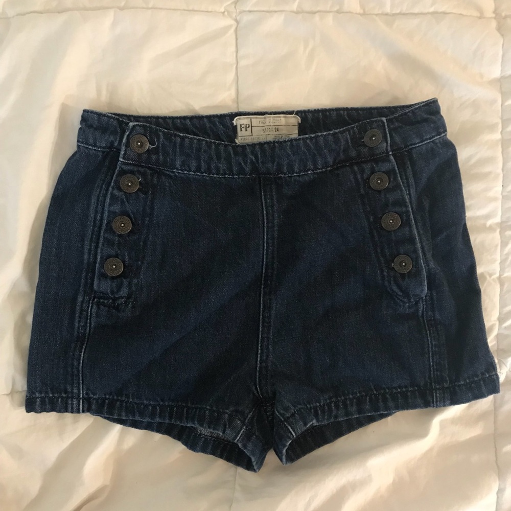 Free People Sailor Shorts
